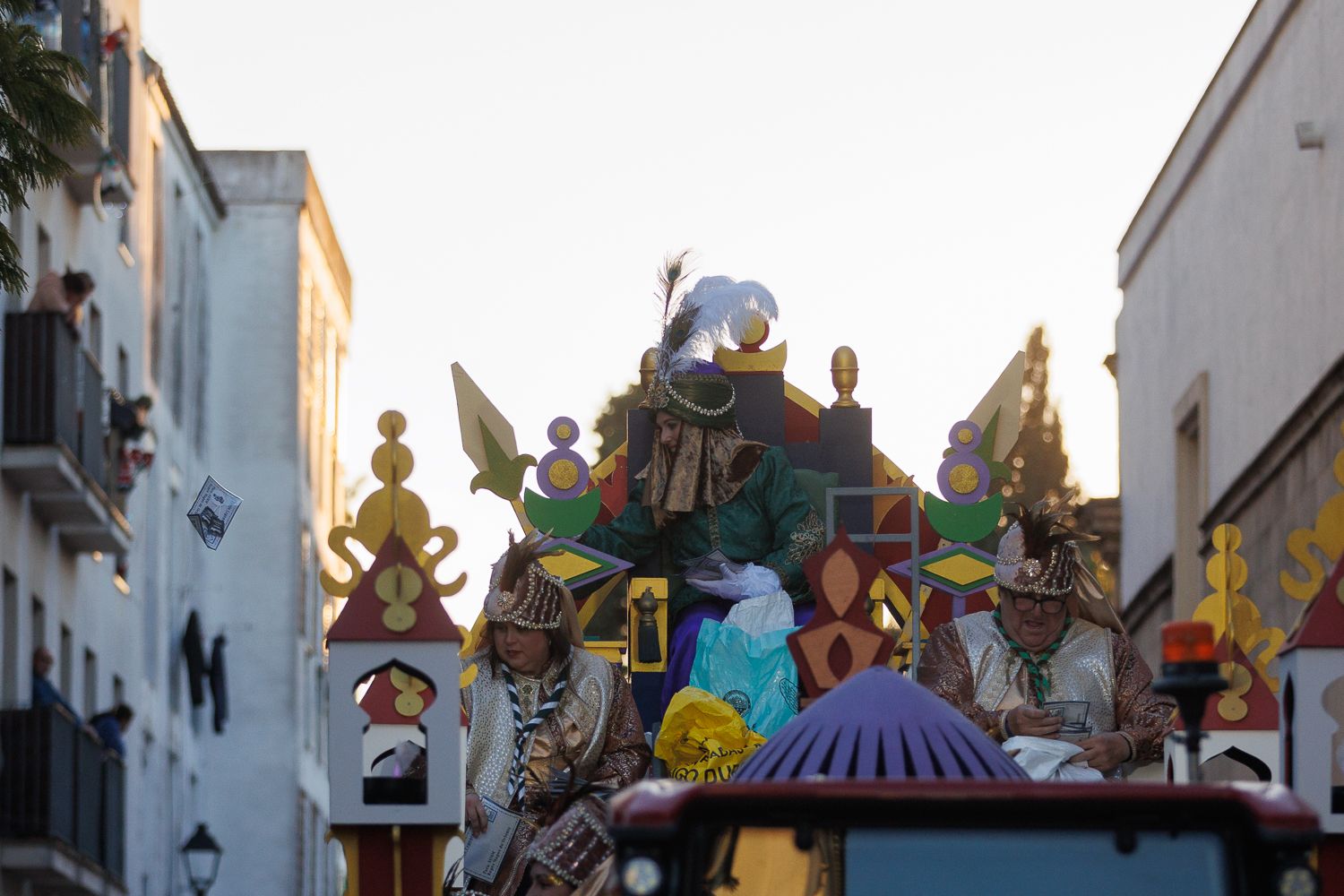 La Cartera Real, repartiendo ilusión por las calles de Jerez