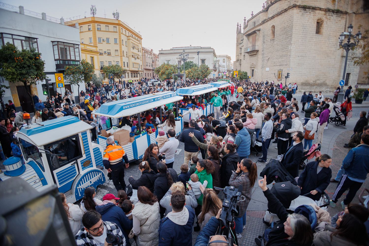 La Cartera Real, repartiendo ilusión por las calles de Jerez