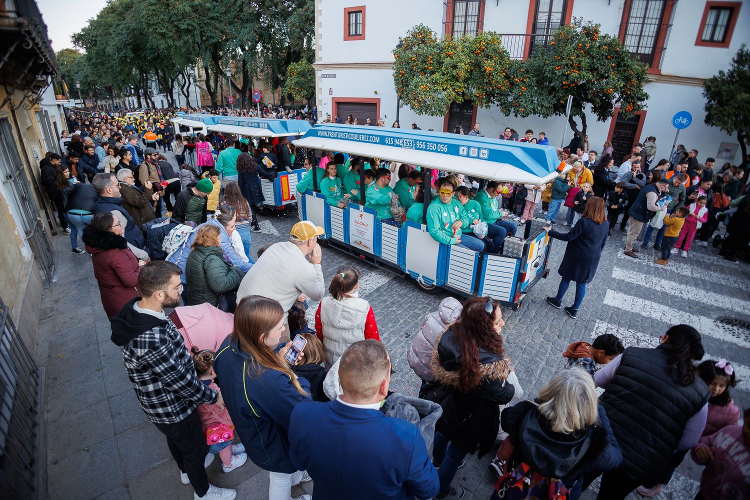 La Cartera Real, repartiendo ilusión por las calles de Jerez