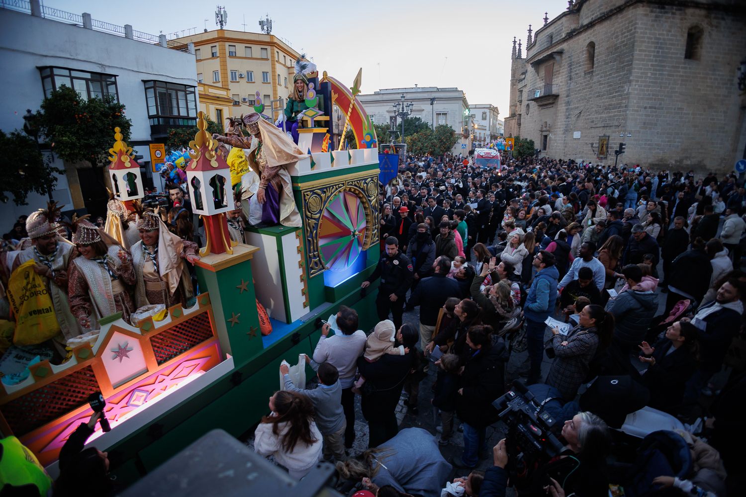 La Cartera Real, repartiendo ilusión por las calles de Jerez
