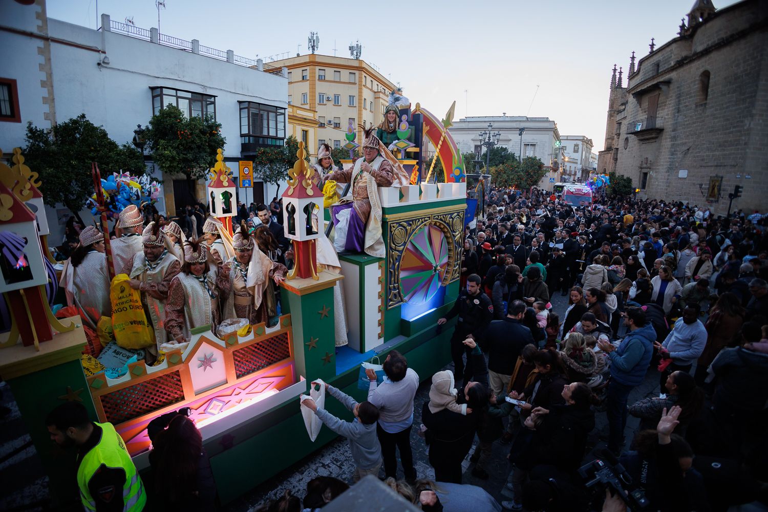 La Cartera Real, repartiendo ilusión por las calles de Jerez
