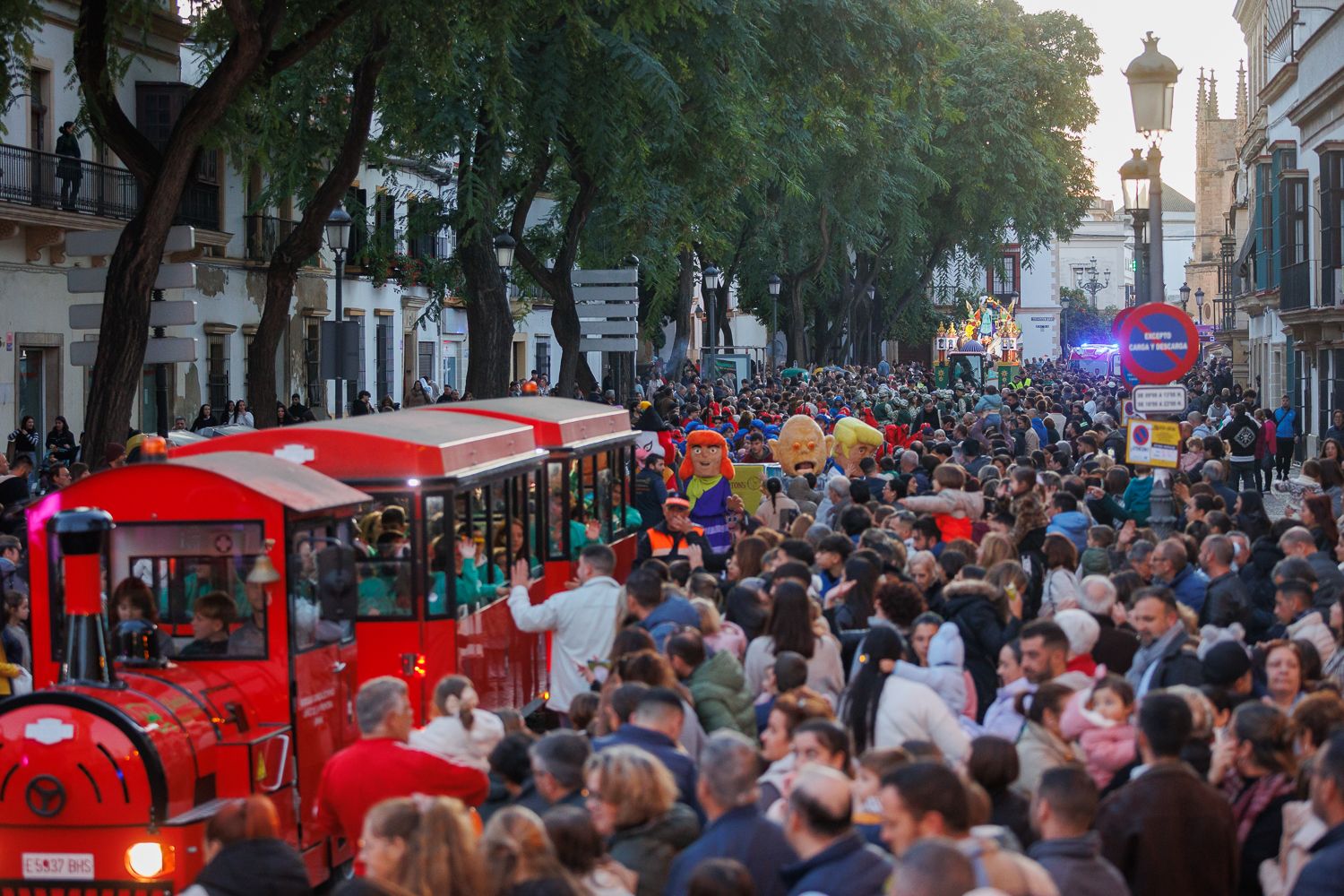 La Cartera Real, repartiendo ilusión por las calles de Jerez