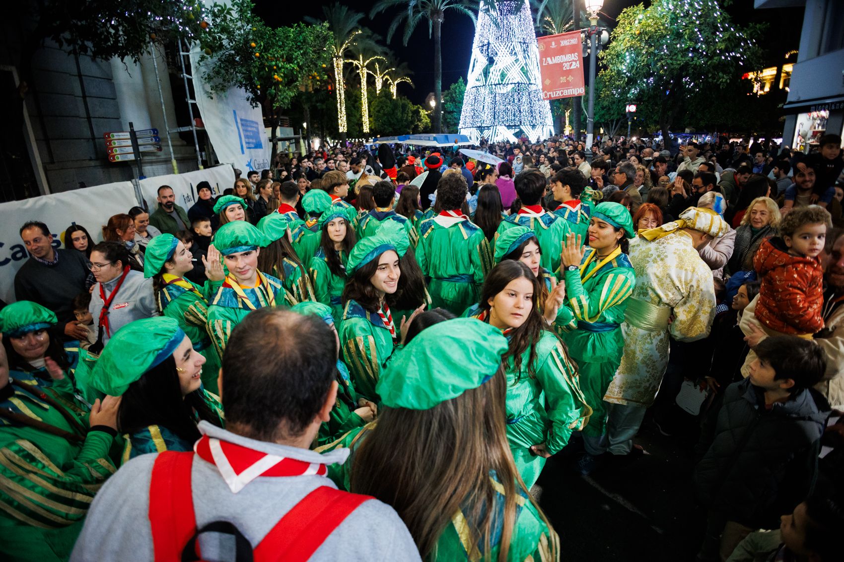 Imágenes de la cabalgata de la Cartera Real por las calles de Jerez