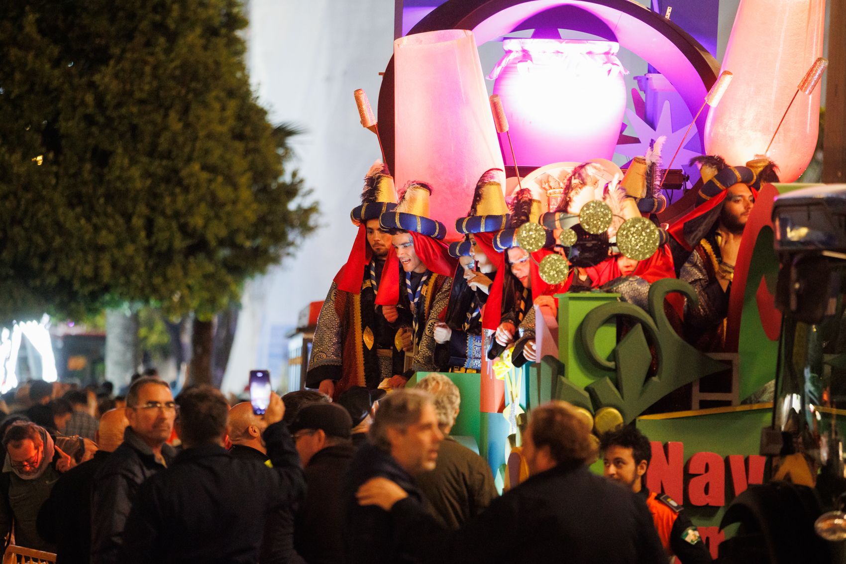 Imágenes de la cabalgata de la Cartera Real por las calles de Jerez