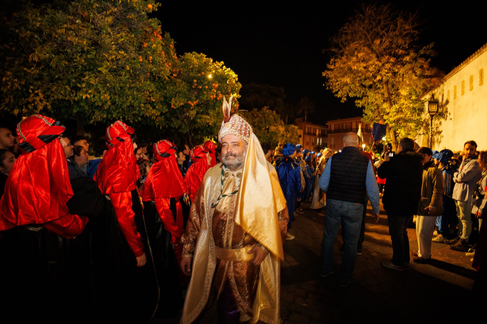 Imágenes de la cabalgata de la Cartera Real por las calles de Jerez