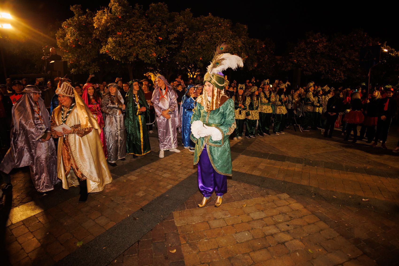 Imágenes de la cabalgata de la Cartera Real por las calles de Jerez