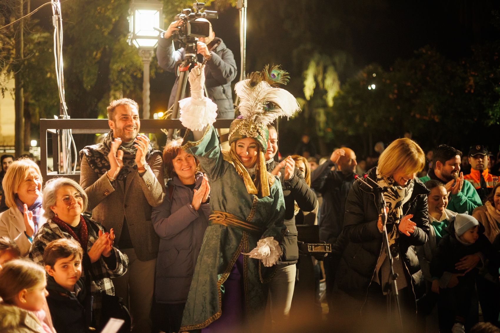 Imágenes de la cabalgata de la Cartera Real por las calles de Jerez