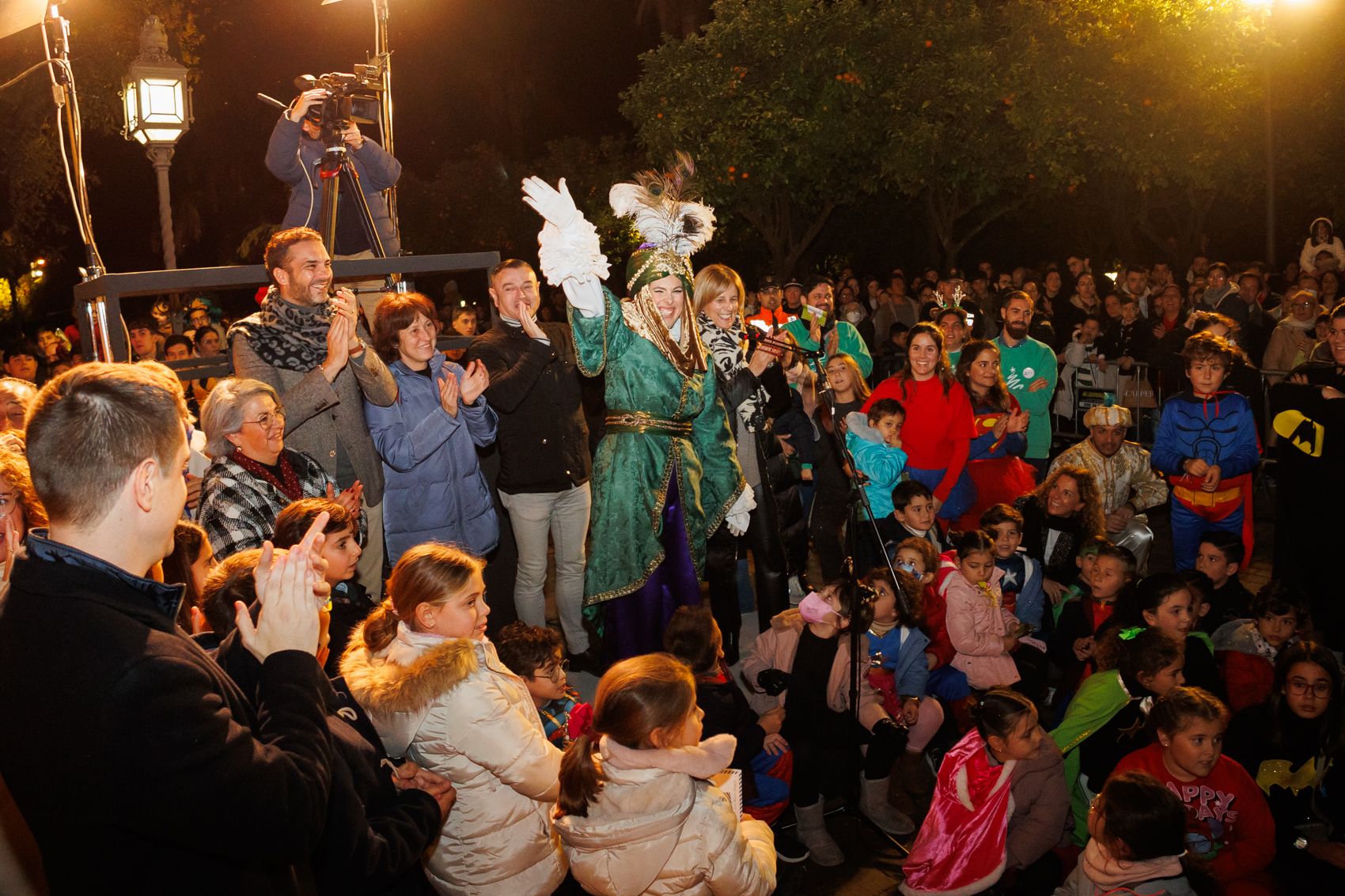 Imágenes de la cabalgata de la Cartera Real por las calles de Jerez
