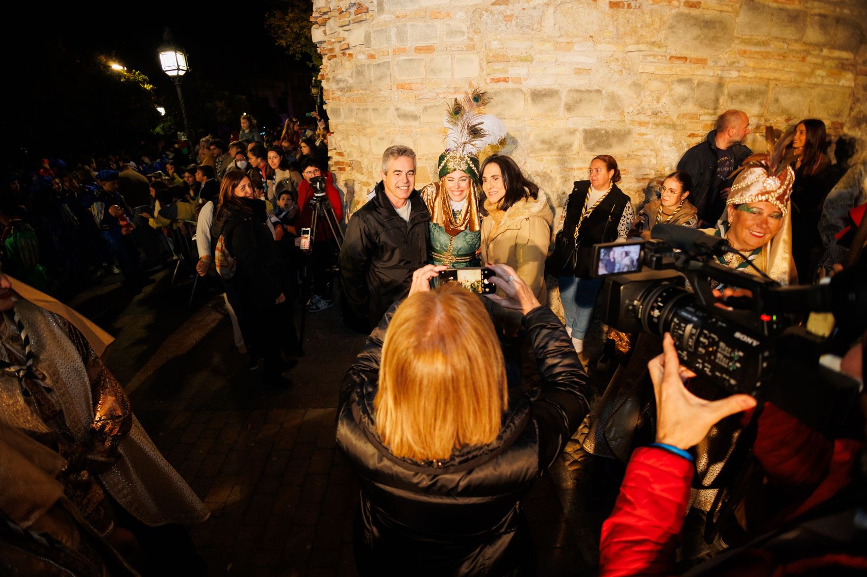 Imágenes de la cabalgata de la Cartera Real por las calles de Jerez