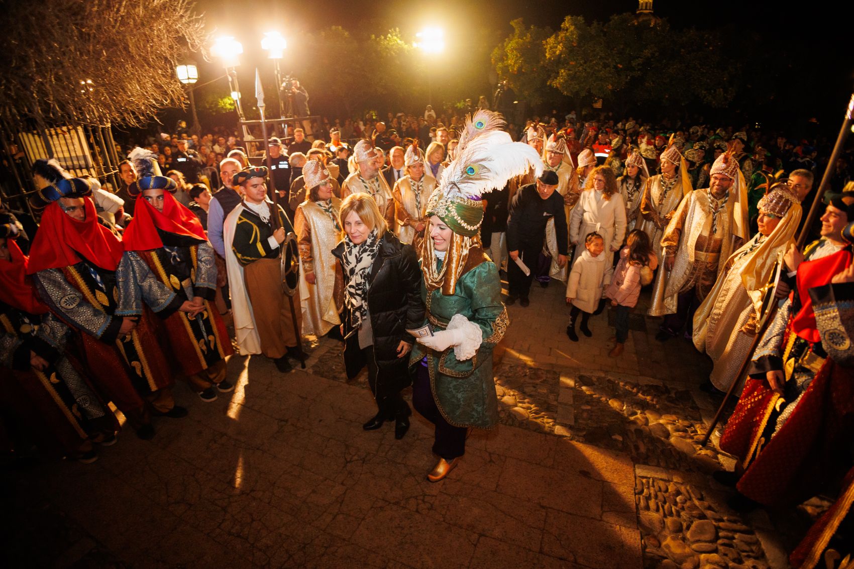 Imágenes de la cabalgata de la Cartera Real por las calles de Jerez