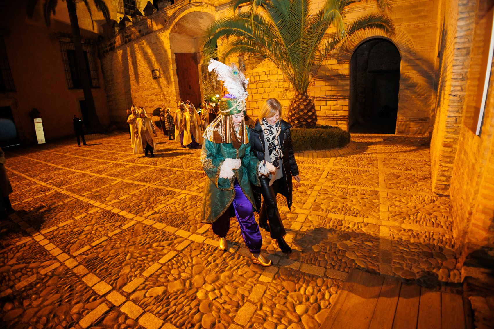Imágenes de la cabalgata de la Cartera Real por las calles de Jerez