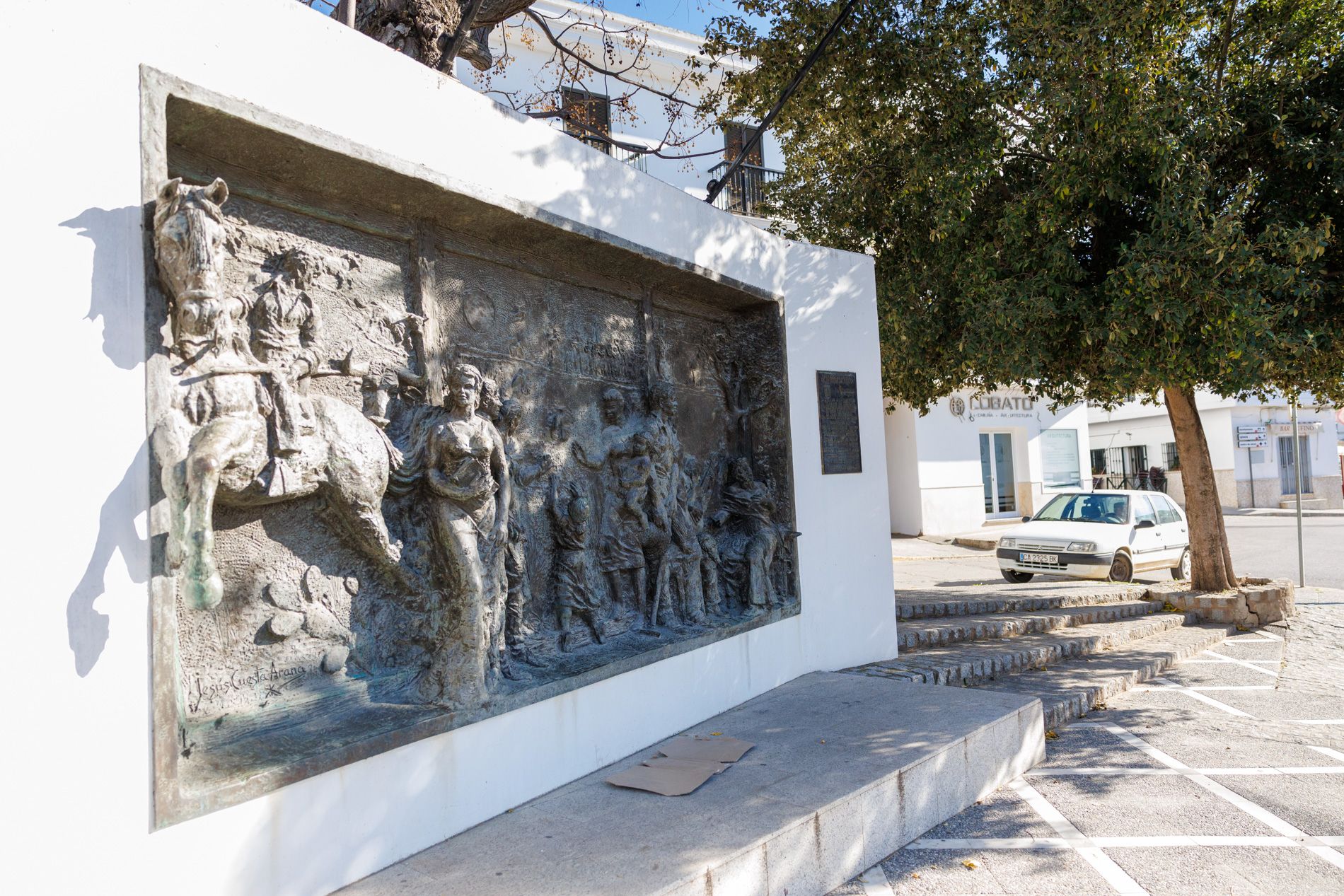 Vista de Paterna de Rivera, en una imagen reciente, cuyo ayuntamiento ha logrado saldar una deuda en cuatro meses.