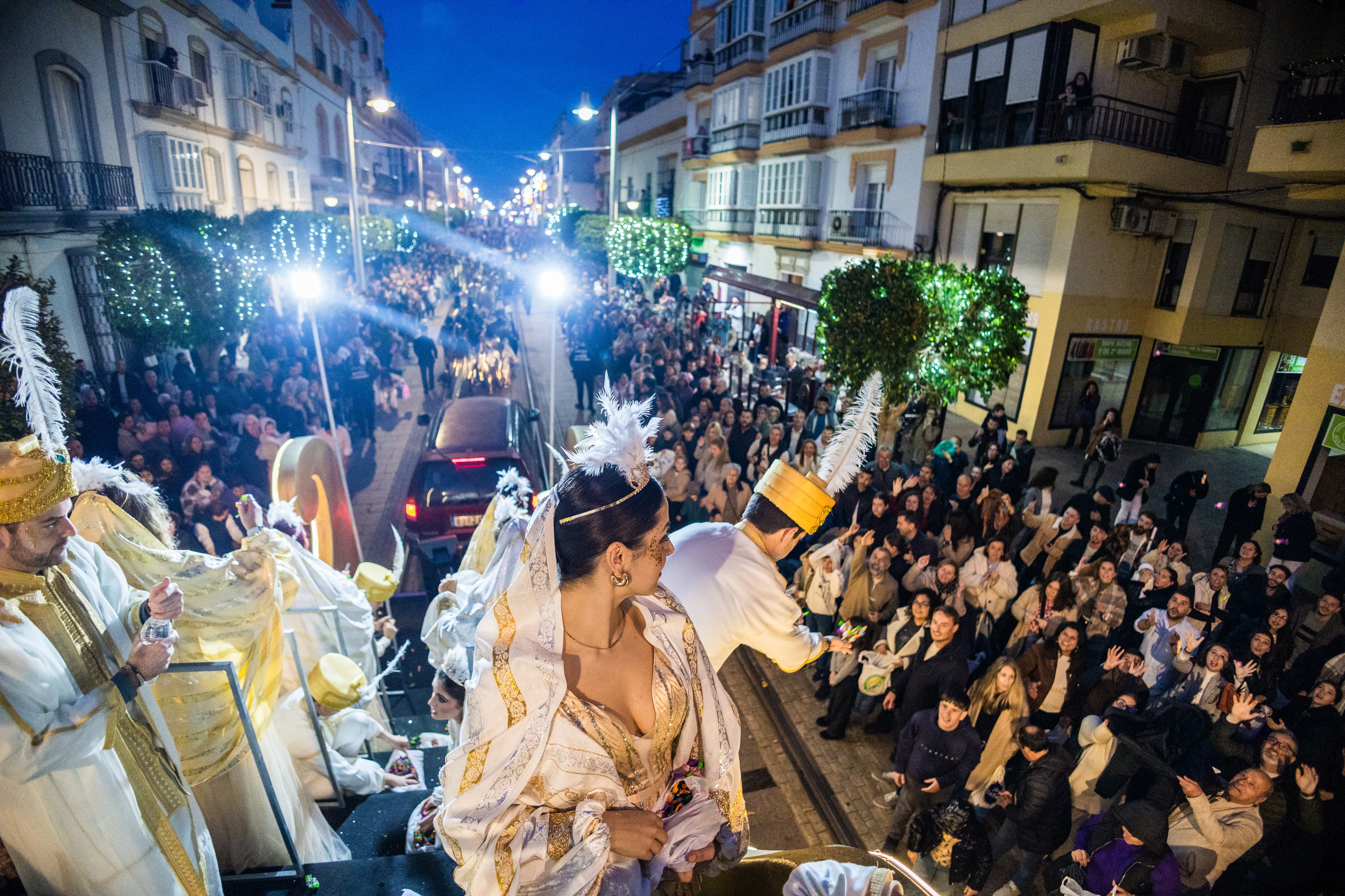 La Cabalgata de Reyes Magos de San Fernando 2025, en imágenes.