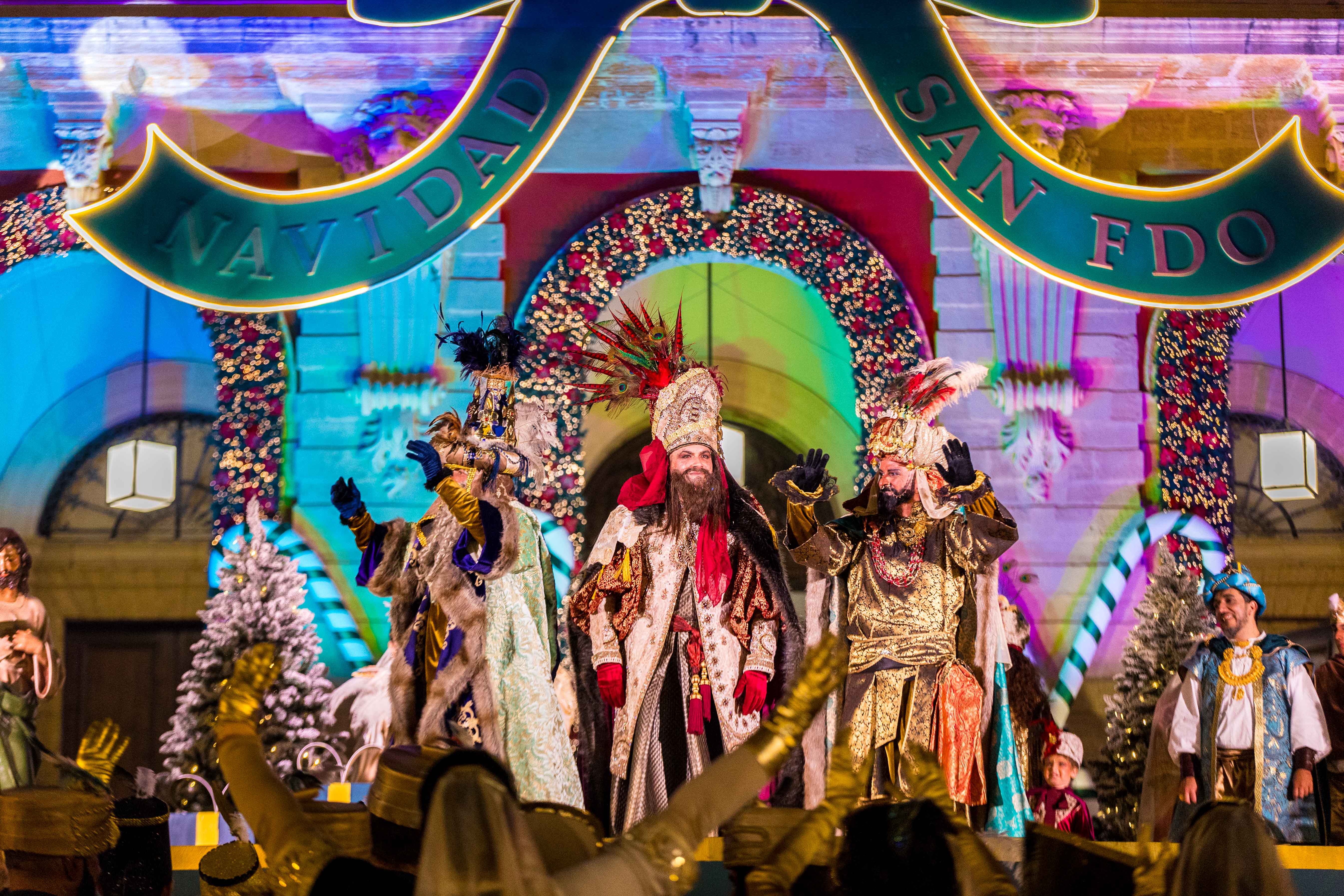 La Cabalgata de Reyes Magos de San Fernando 2025, en imágenes.