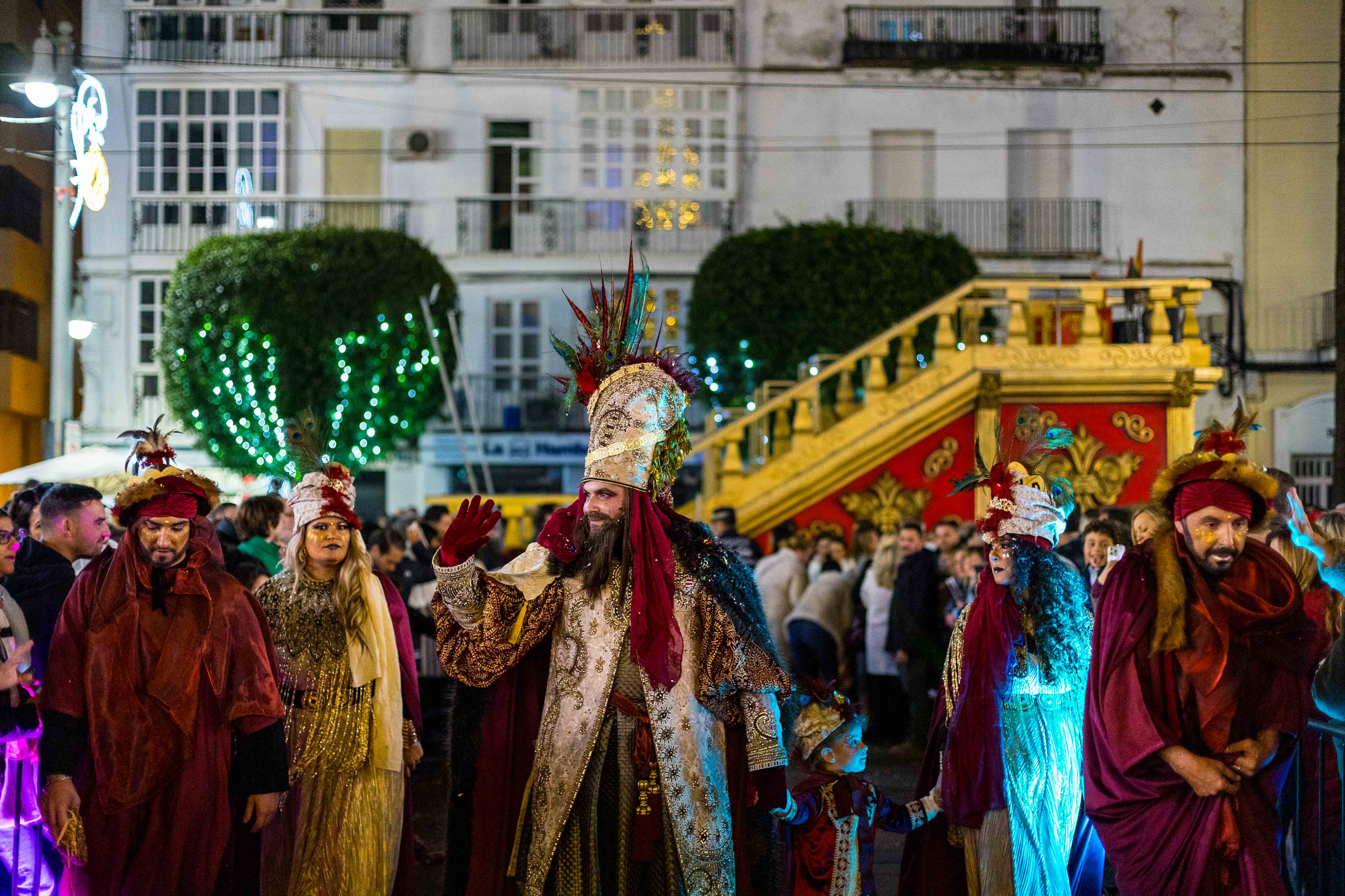 La Cabalgata de Reyes Magos de San Fernando 2025, en imágenes.