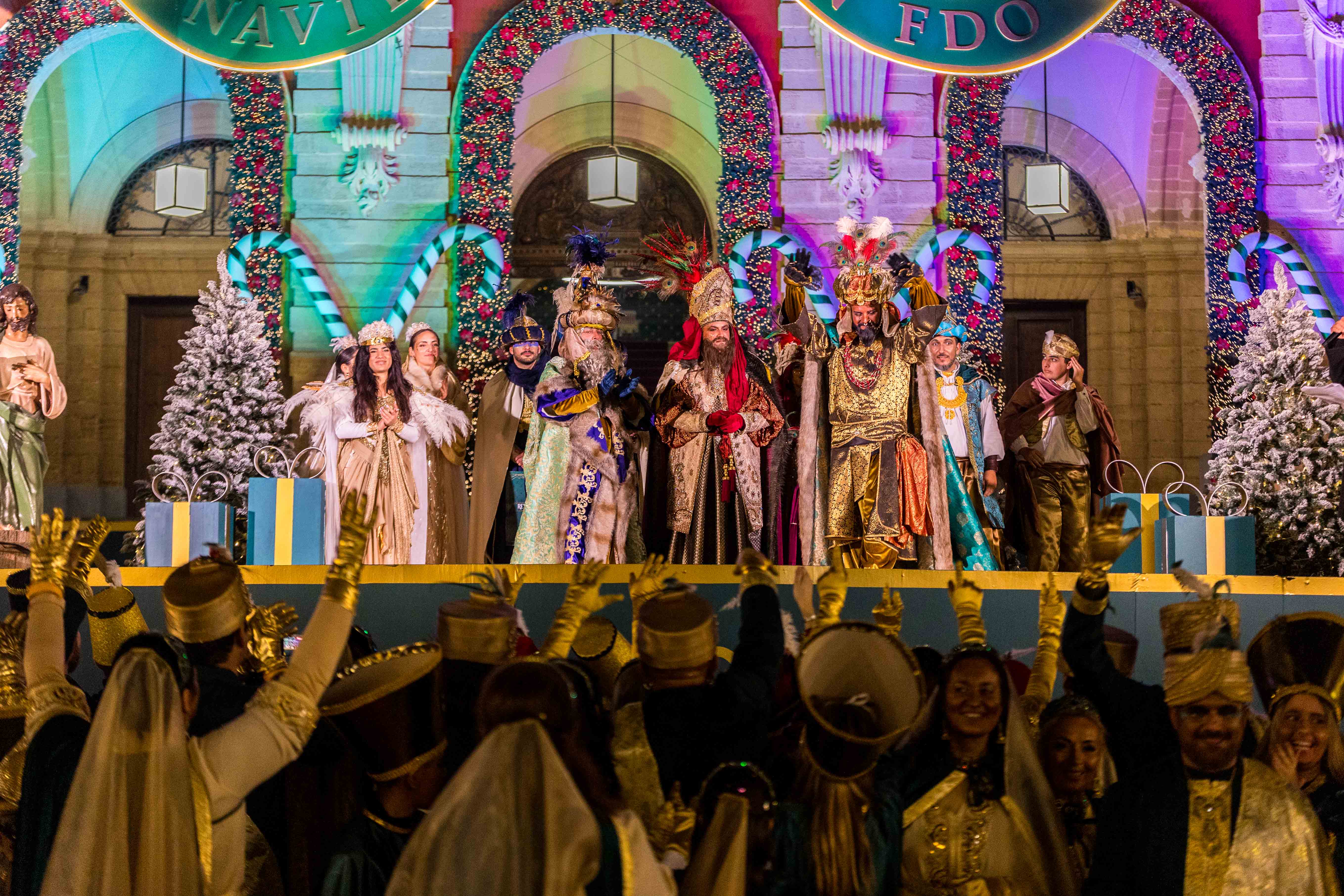 La Cabalgata de Reyes Magos de San Fernando 2025.