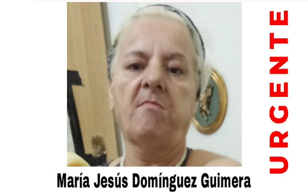 María Jesús Domínguez Guimera, desaparecida en San Fernando. María Jesús Domínguez Guimera, desaparecida en San Fernando.