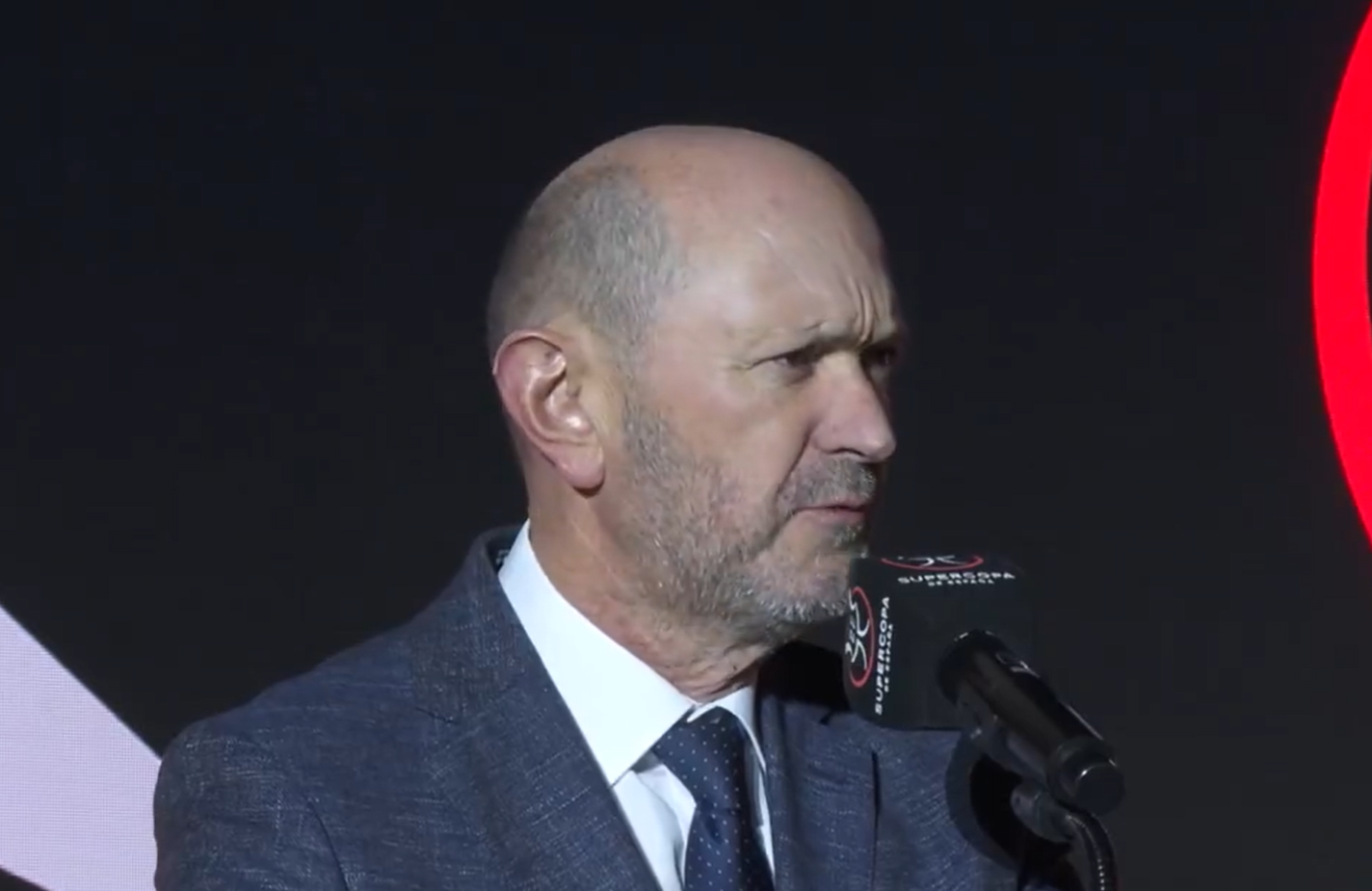 Rafael Louzán, presidente de la Federación.