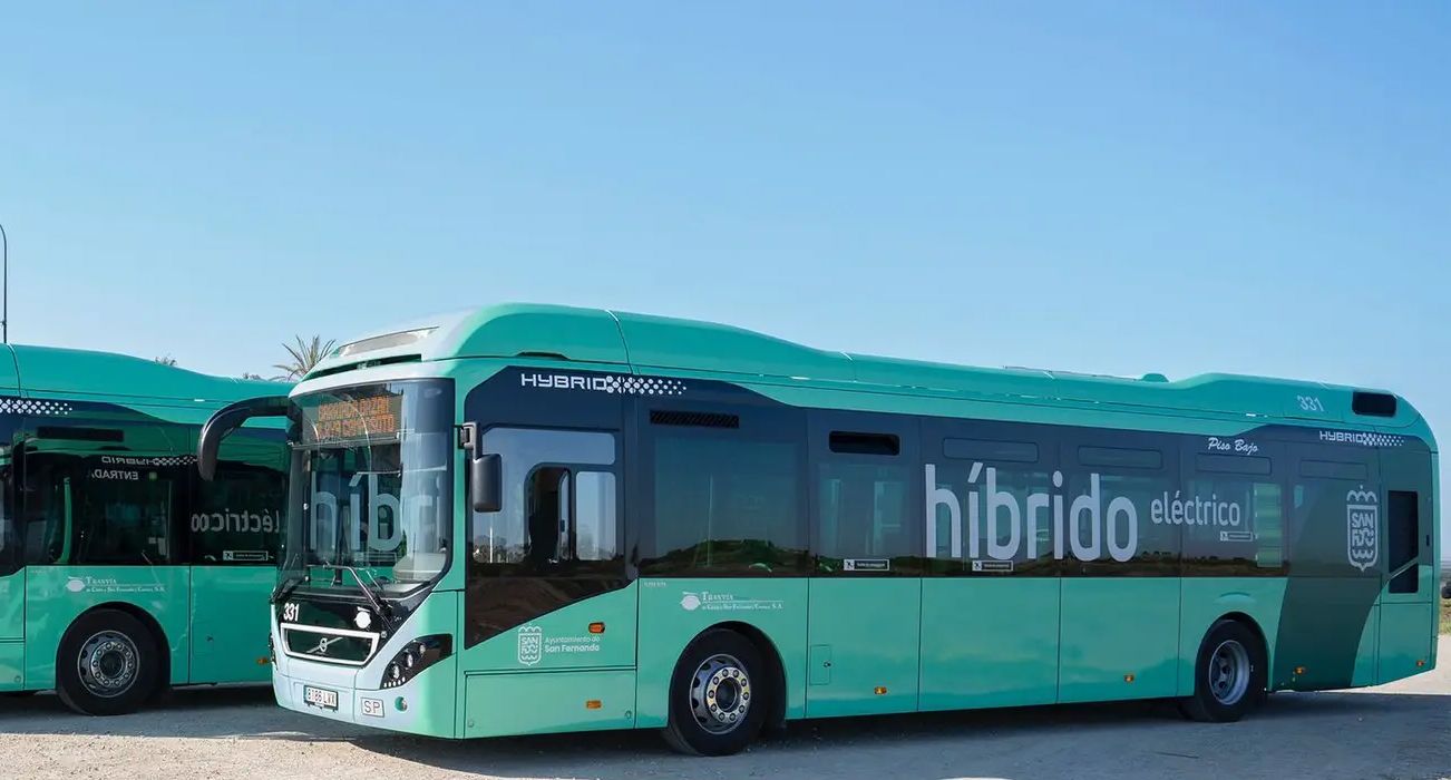 Autobús urbano de San Fernando.