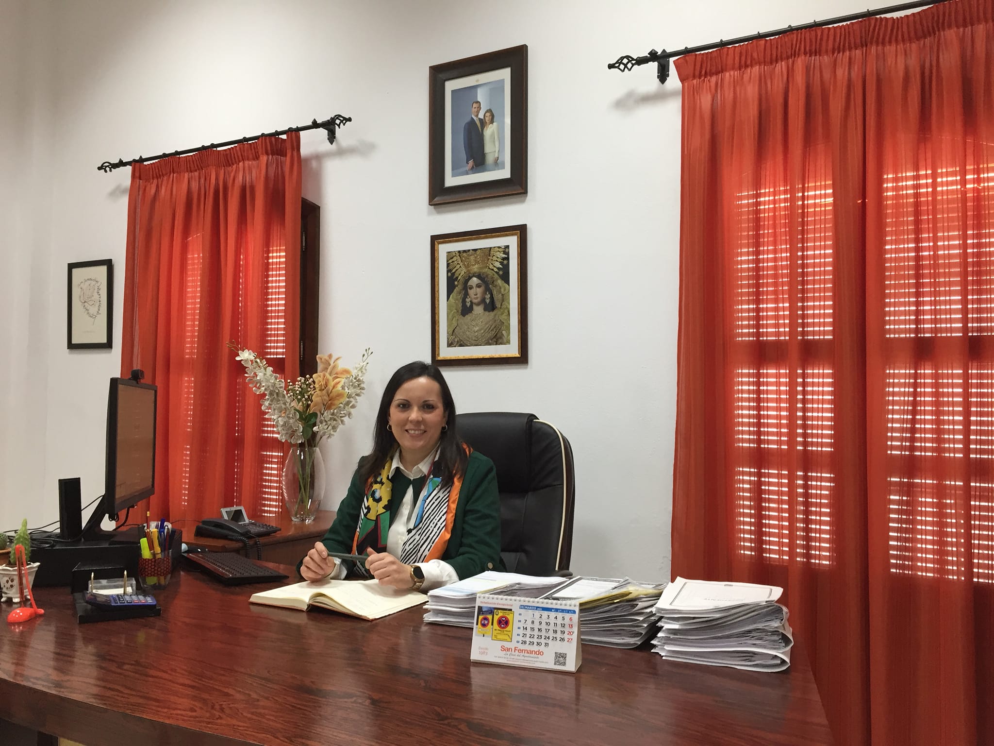 Gemma Castaño, nueva alcaldesa de Cumbres Mayores, en Huelva.