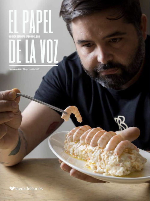 Portada de El Papel de La Voz, edición Sabor del sur 2021.