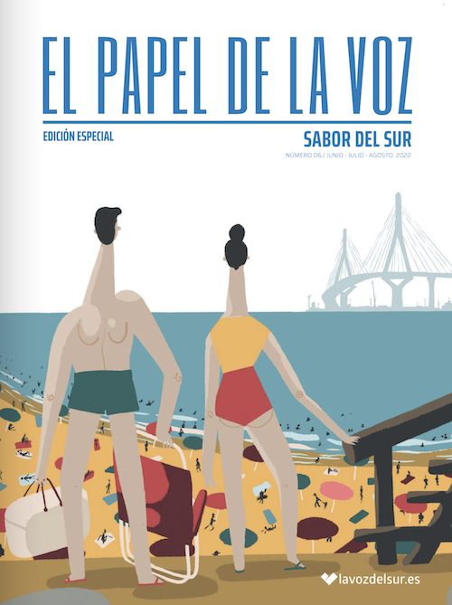 Portada de El Papel de La Voz, edición Sabor del Sur 2022.