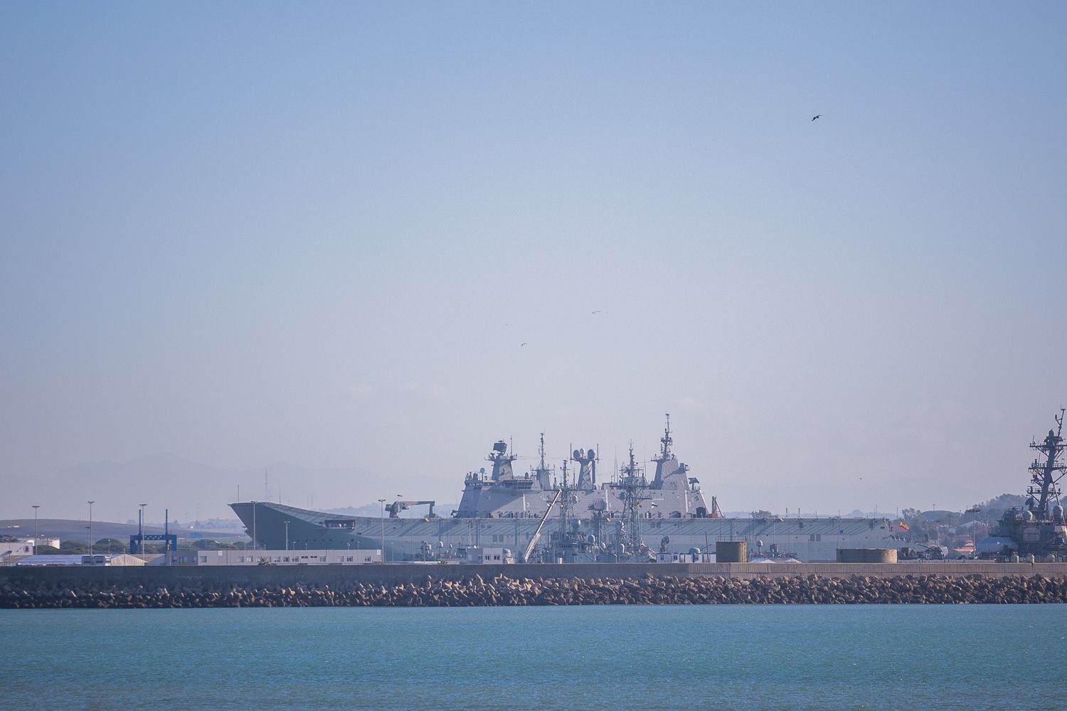 Una imagen de la base de rota Una imagen de la base de rota