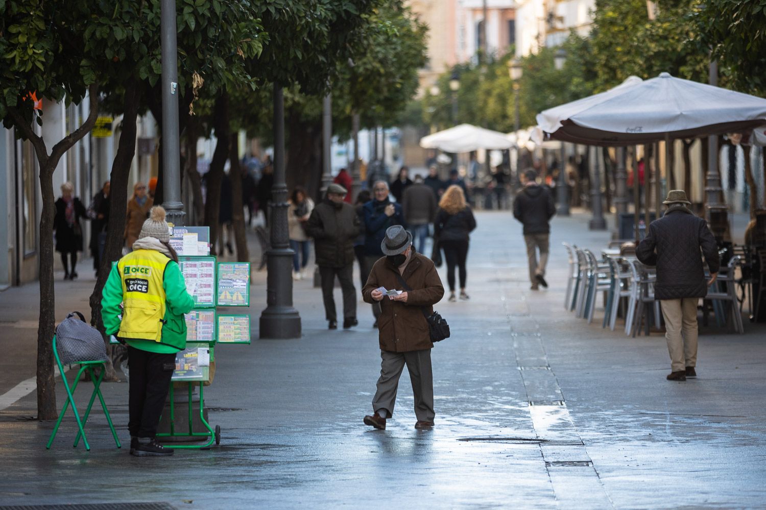 Una ola de frío en imagen de archivo.