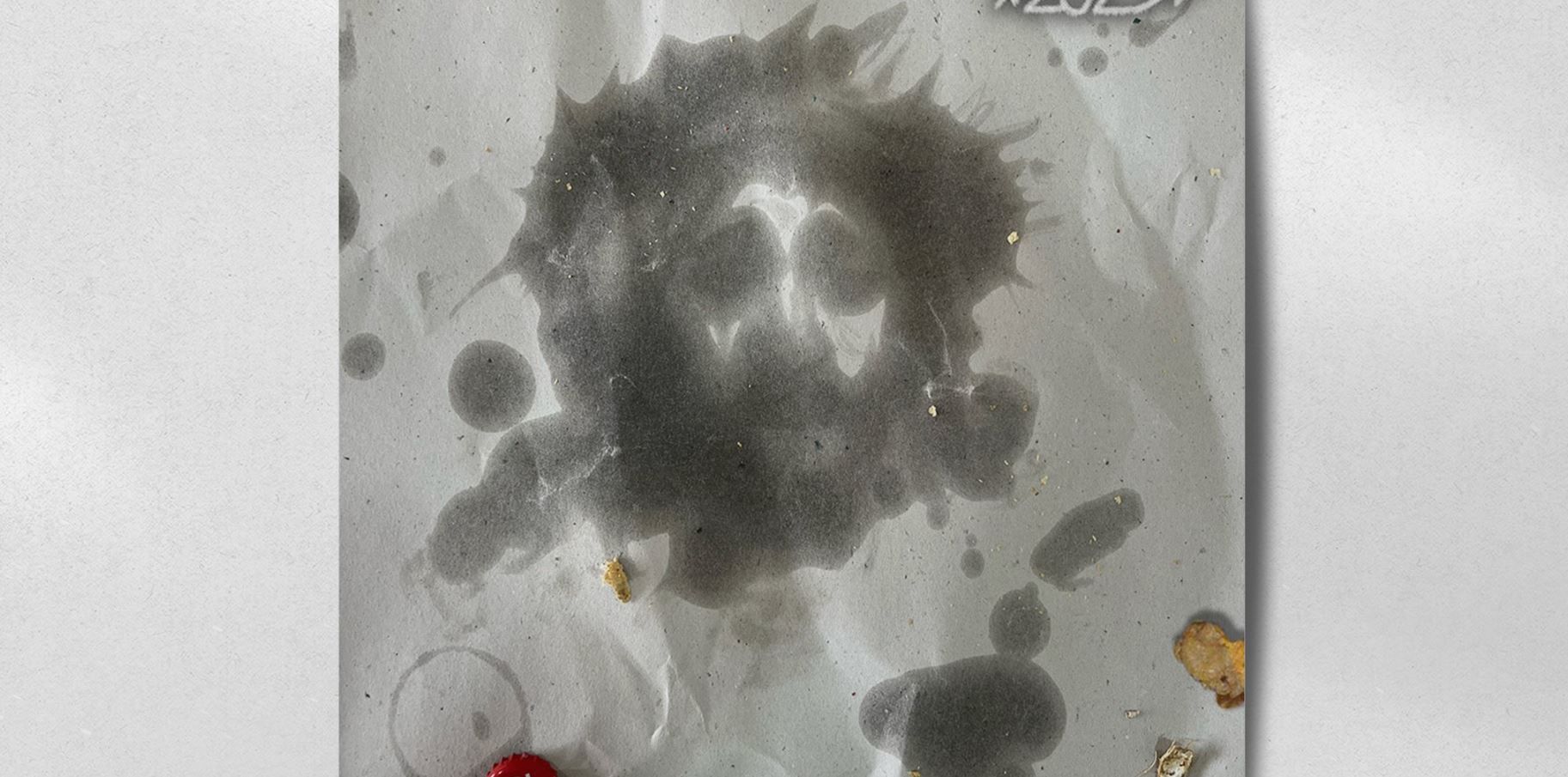 Captura de imagen del cartel de la tertulia en Utrera: Cristo en un papelón de 'pescaíto'.