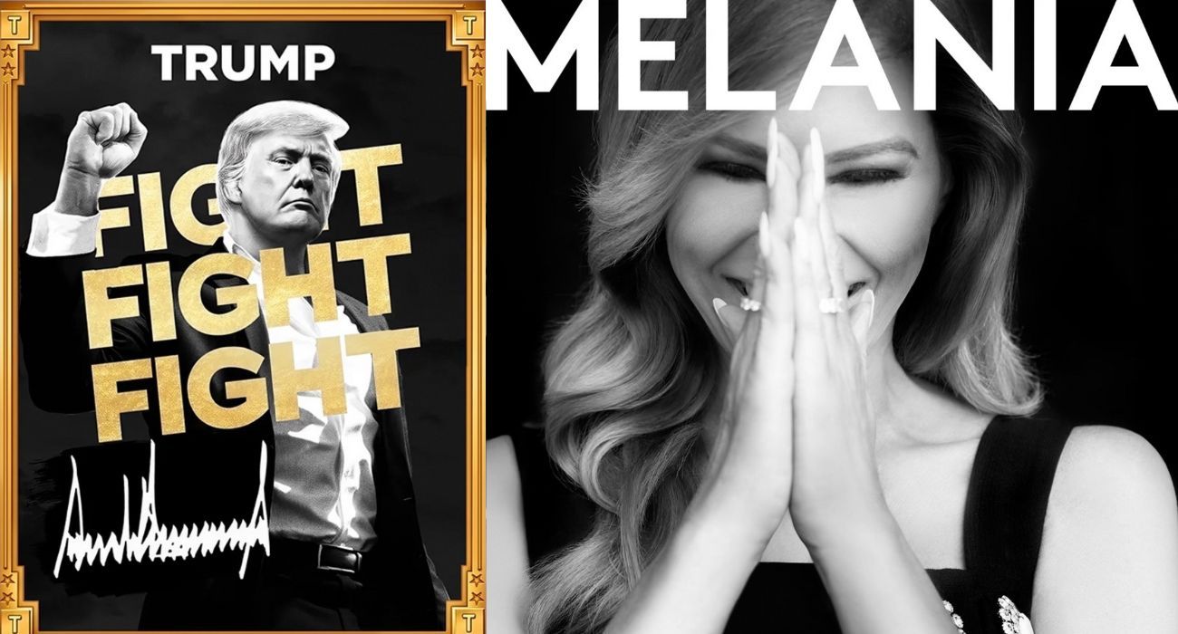 Así han anunciado Trump y Melania sus criptomonedas. 