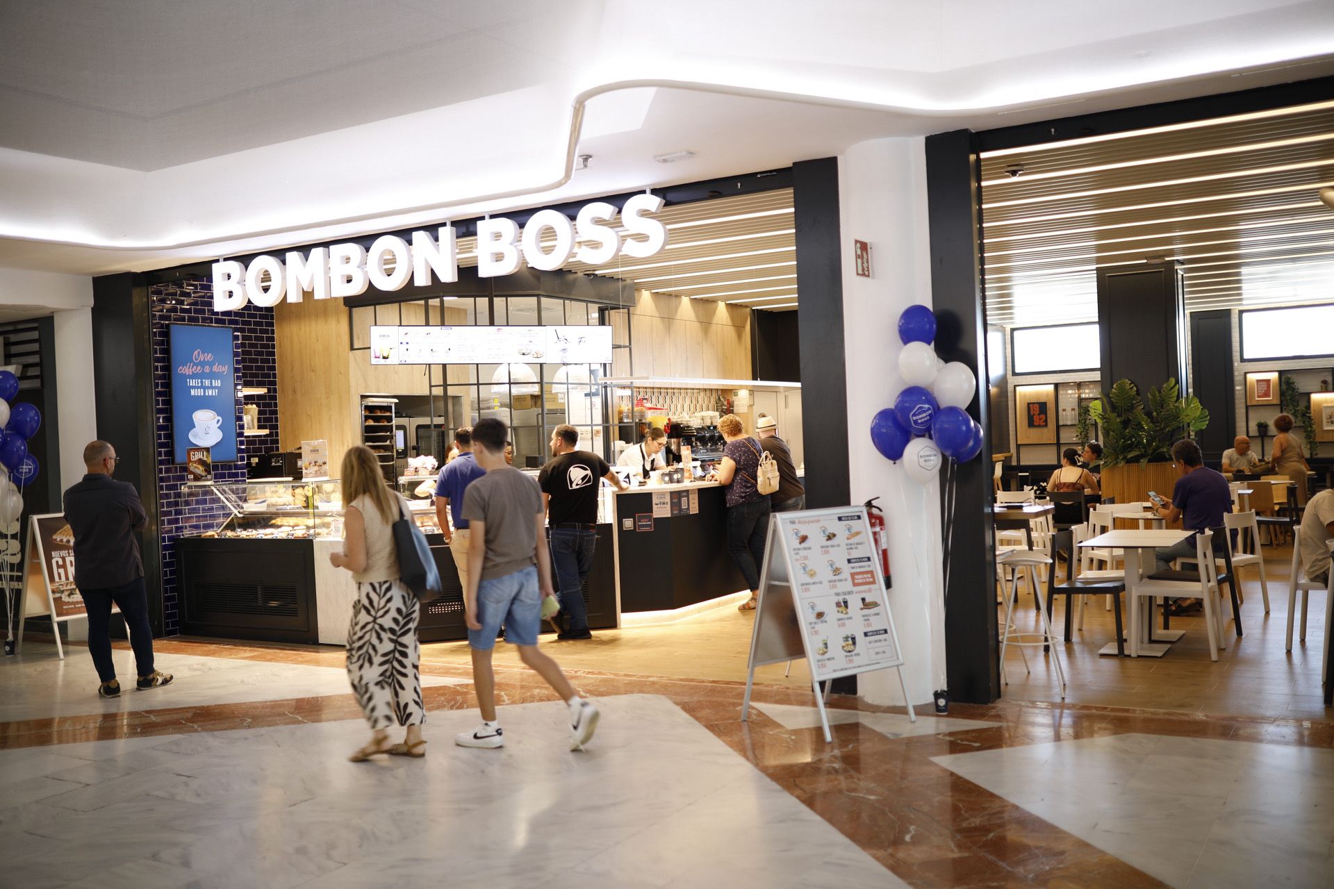 Bombon Boss, una de las últimas aperturas en Bahía Sur, en San Fernando.