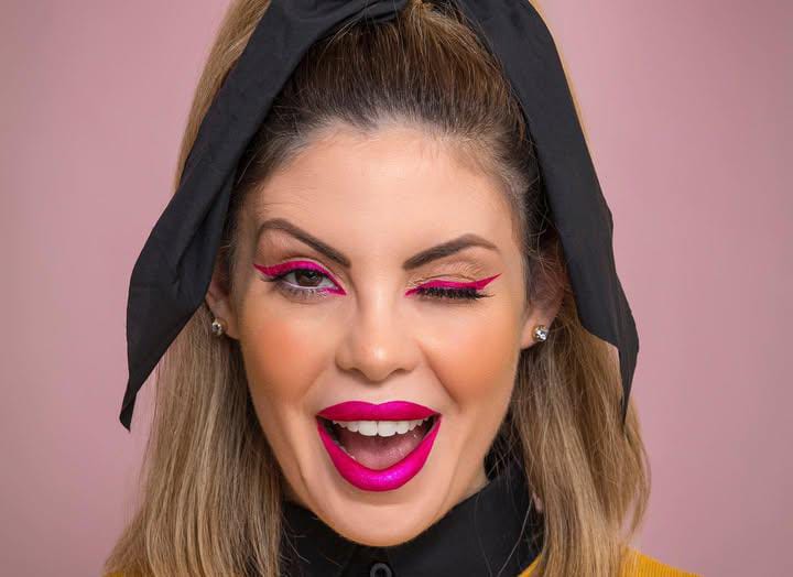 Cristina Pina, maquilladora jerezana que construye una nueva vida en Abu Dabi, Emiratos Árabes.  CEDIDA