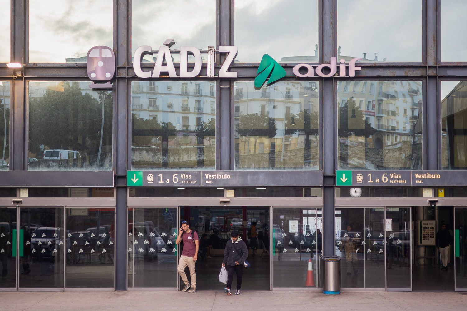 Estación de Adif en Cádiz.