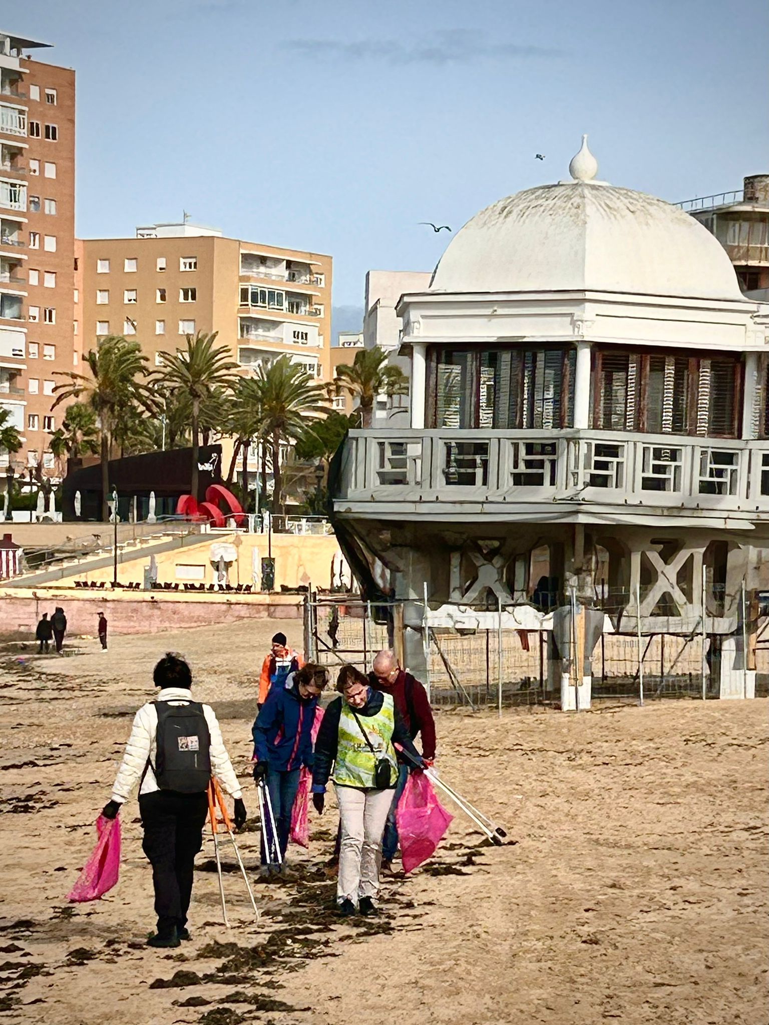 limpieza caleta cinco