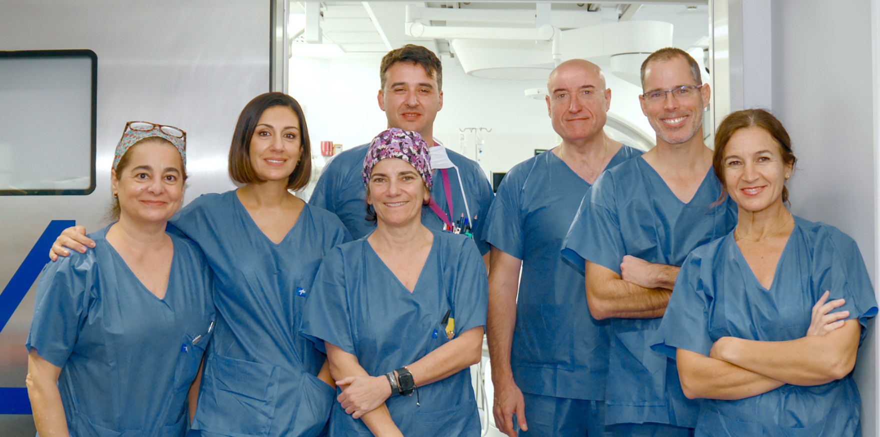 Sanitarios de Cardiología del Virgen del Rocío.