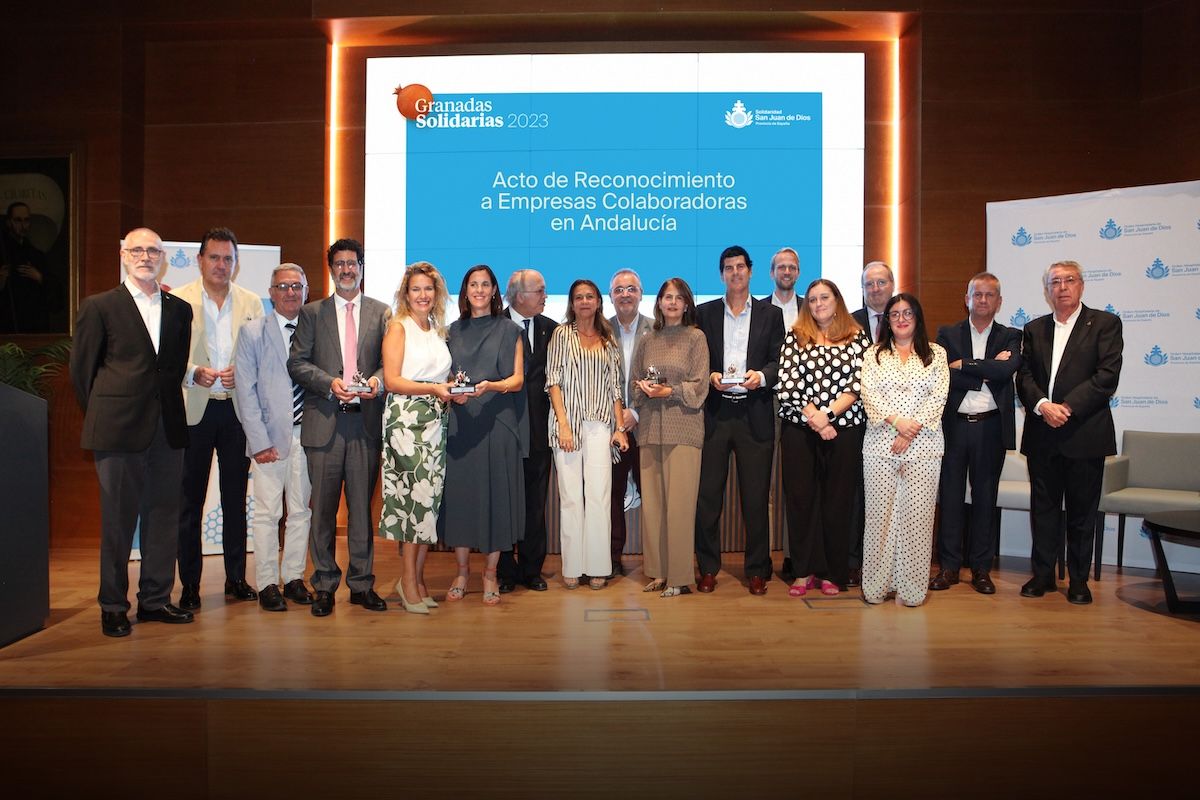 Acto de entrega a las empresas de las ‘Granadas Solidarias' en la edición anterior