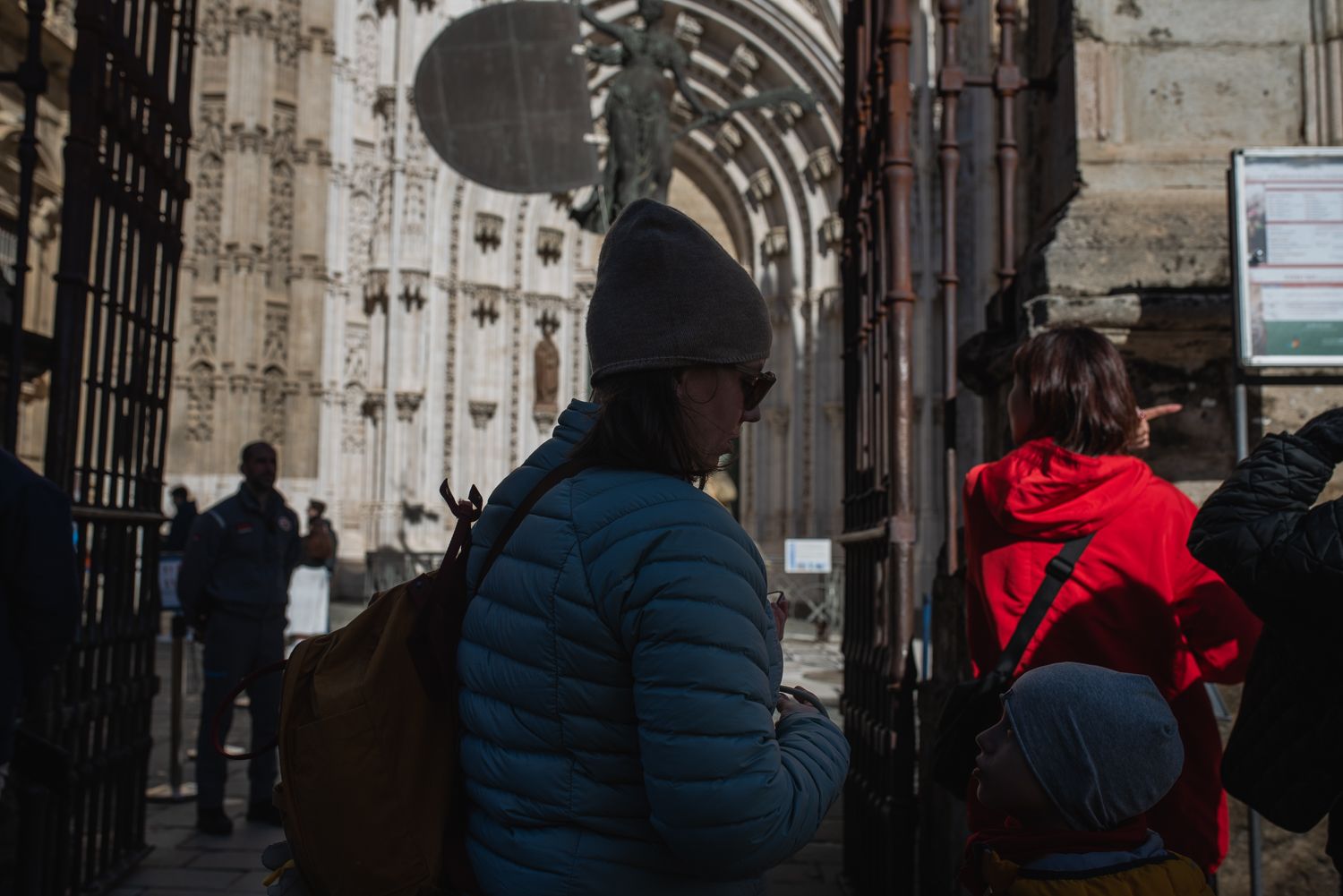 Frío en Sevilla, en una imagen de archivo.