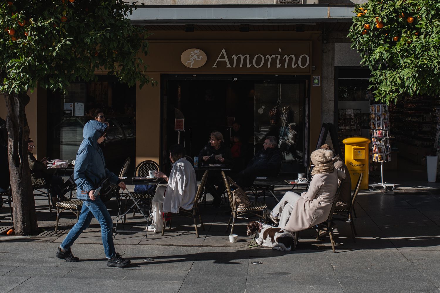 Una ola de frío en Sevilla.