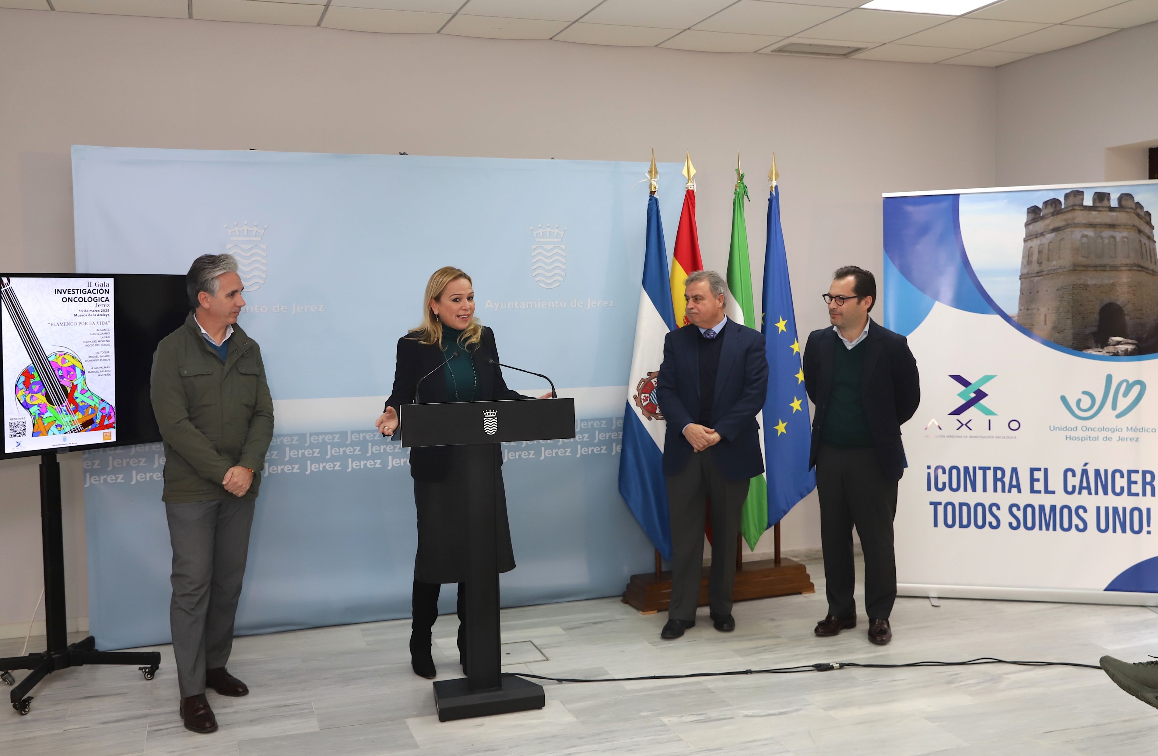 Acto de presentación gala por la investigación oncológica.