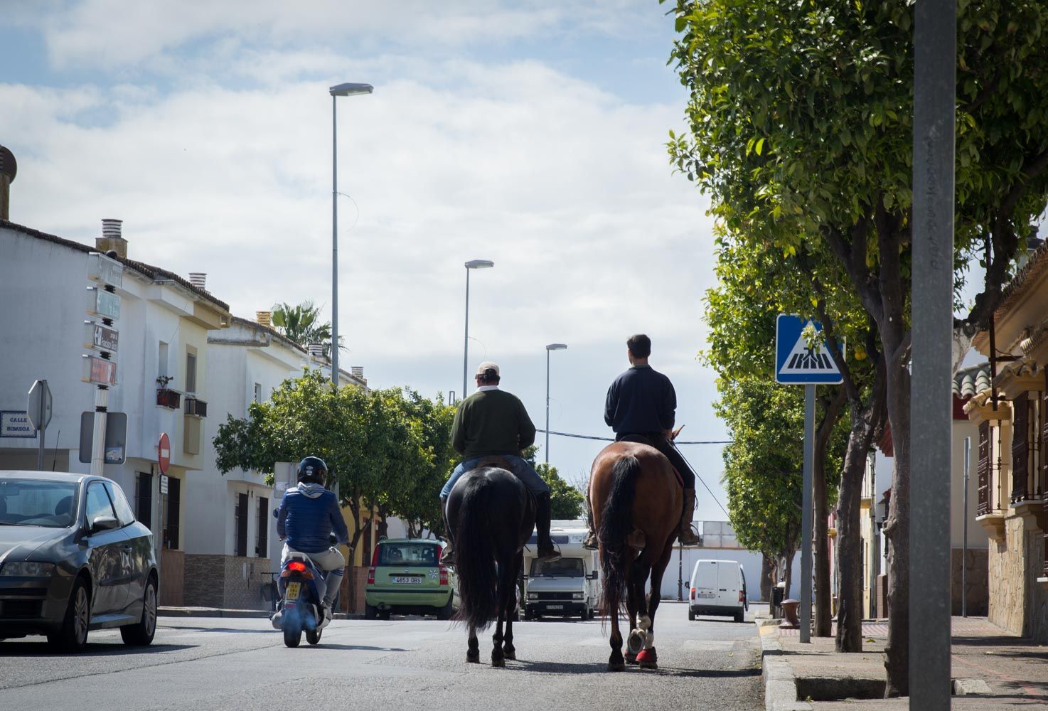 Imagen de una calle de Guadalcacín.