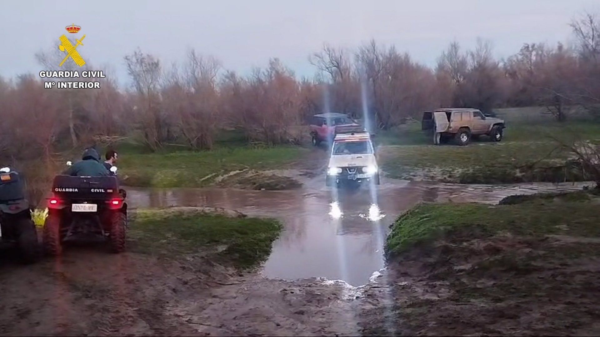 Concentración de 4x4 en Doñana, en días pasados.