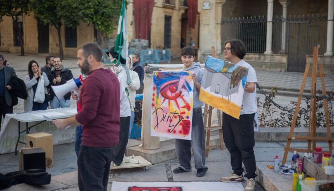 IES LOLA FLORES PROTESTAS EN LA CALLE 5