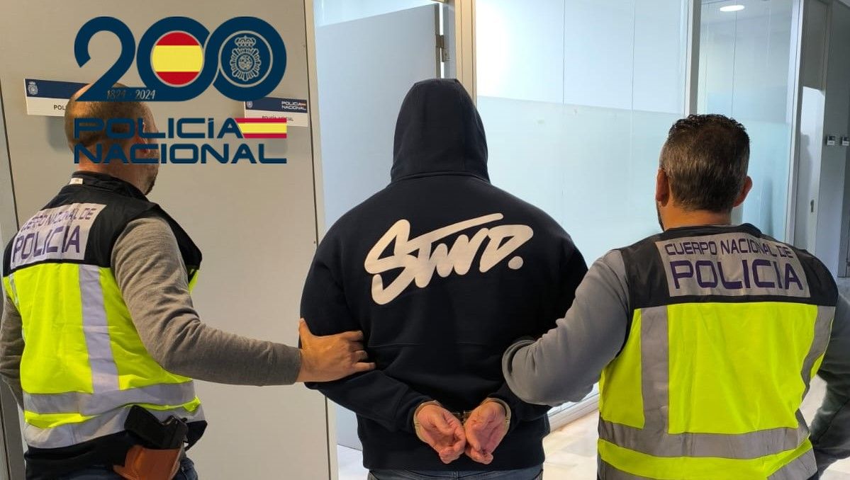 El detenido por el intento de homicidio en la rave en Sevilla.