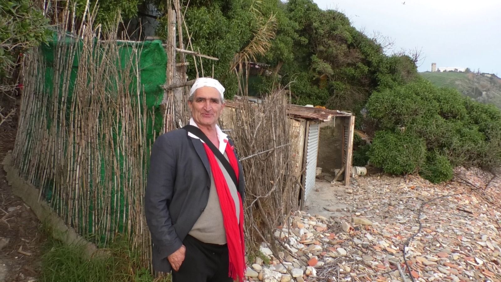 Claudio, un francés muy querido en Tarifa.