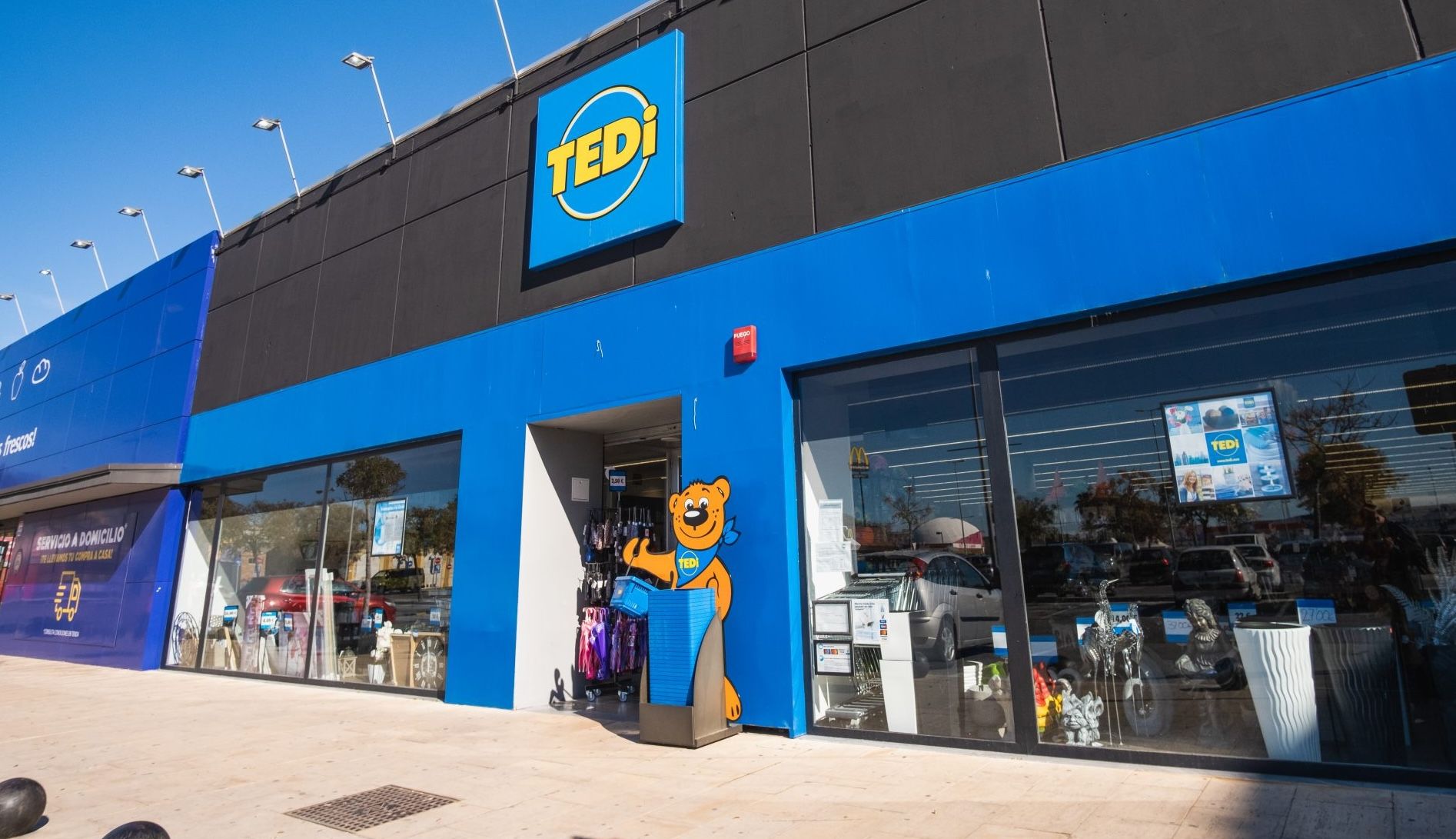 Una tienda de Tedi.