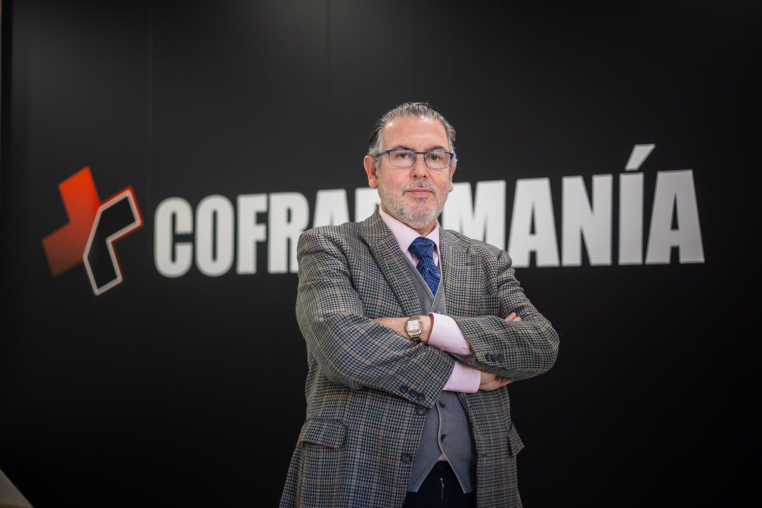 El presentador y director de Cofrademanía, Andrés Cañadas. El presentador y director de Cofrademanía, Andrés Cañadas.