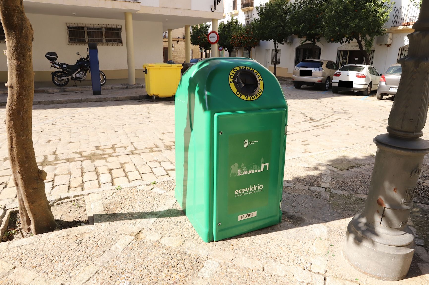 Nuevos contenedores en Jerez.