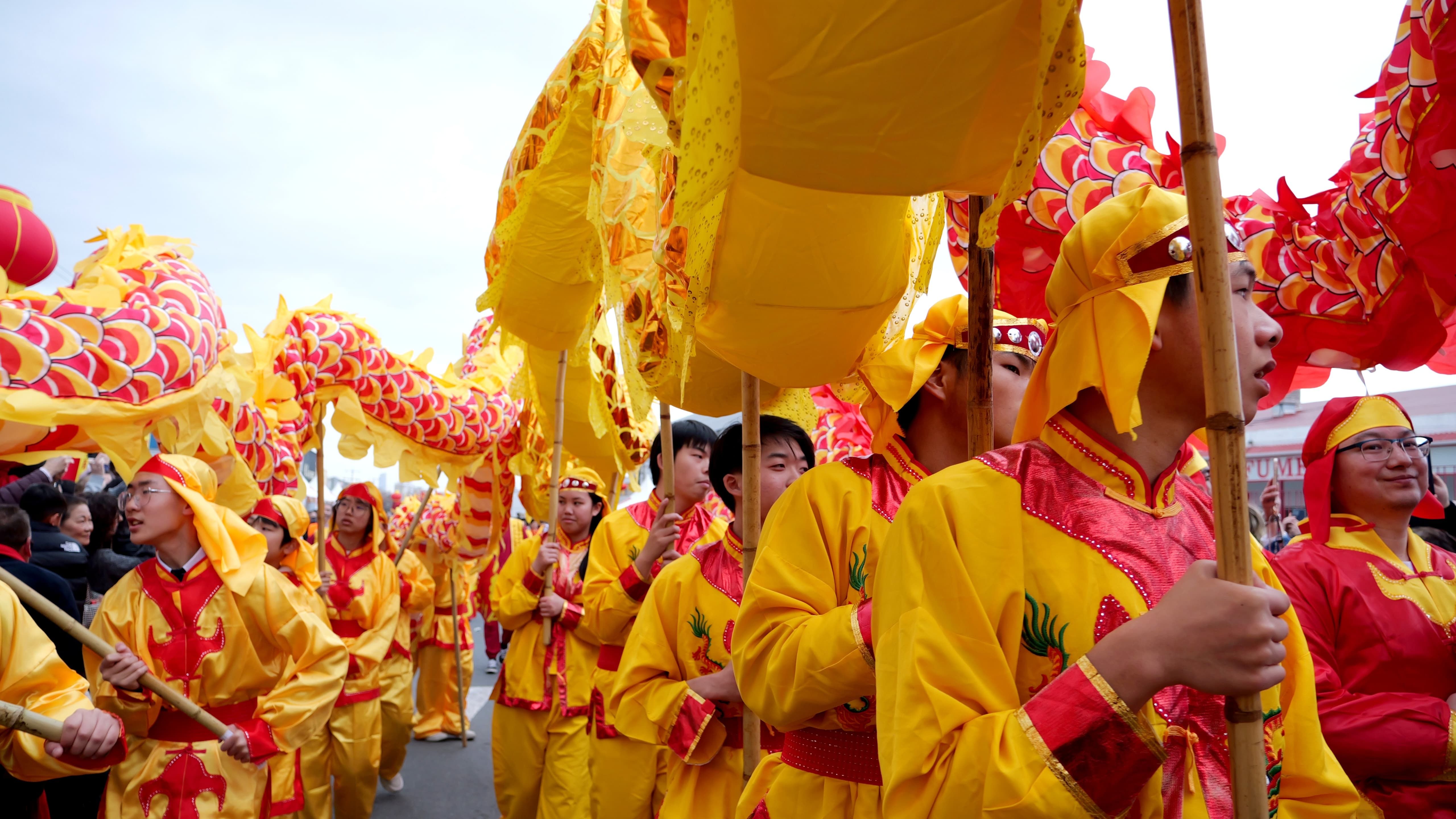 Imagen del Año Nuevo Chino en Sevilla.
