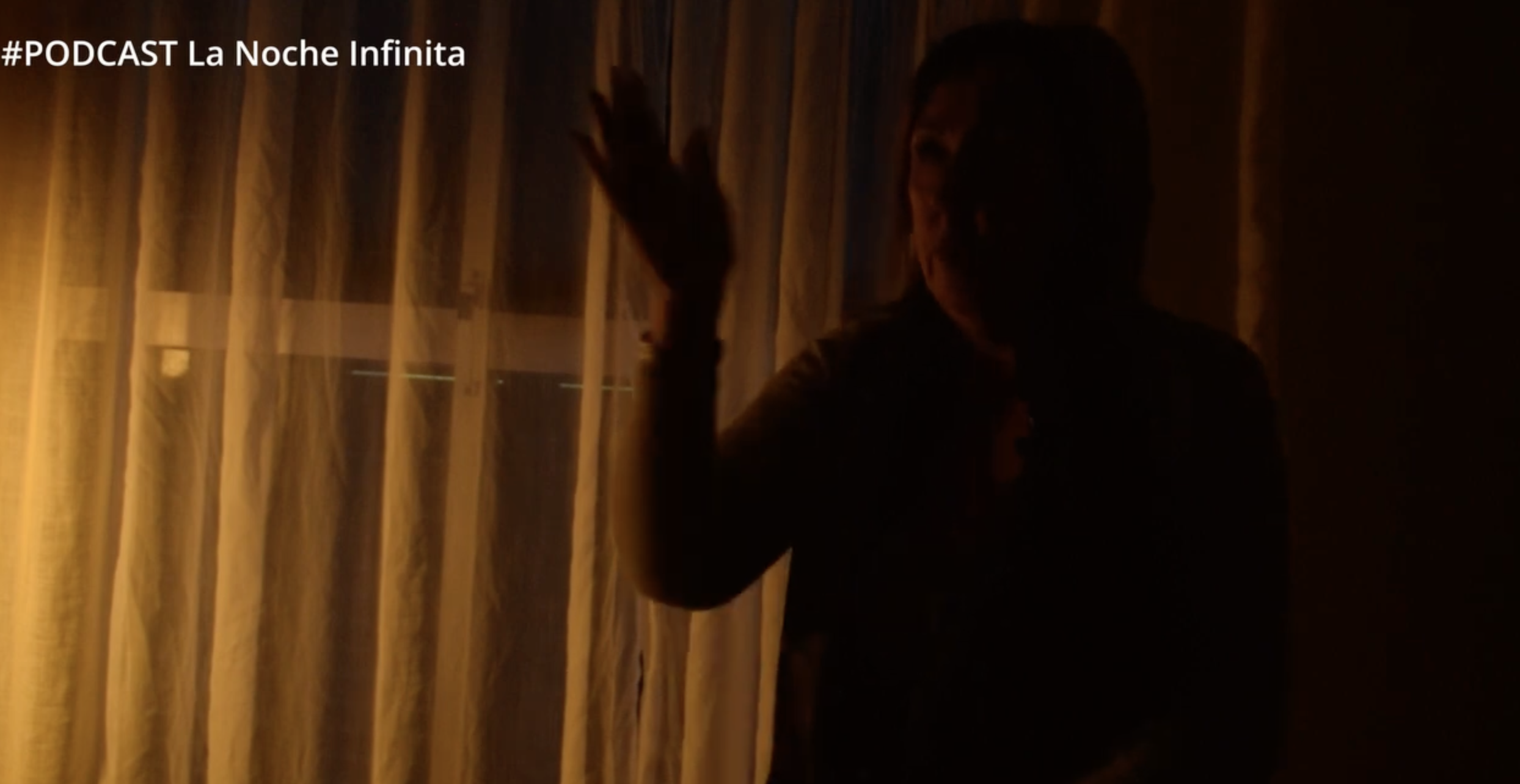 Rocío, madre de Marina Gallego, contando en 'La noche infinita' las señales que ha recibido de su hija tras haber fallecido.