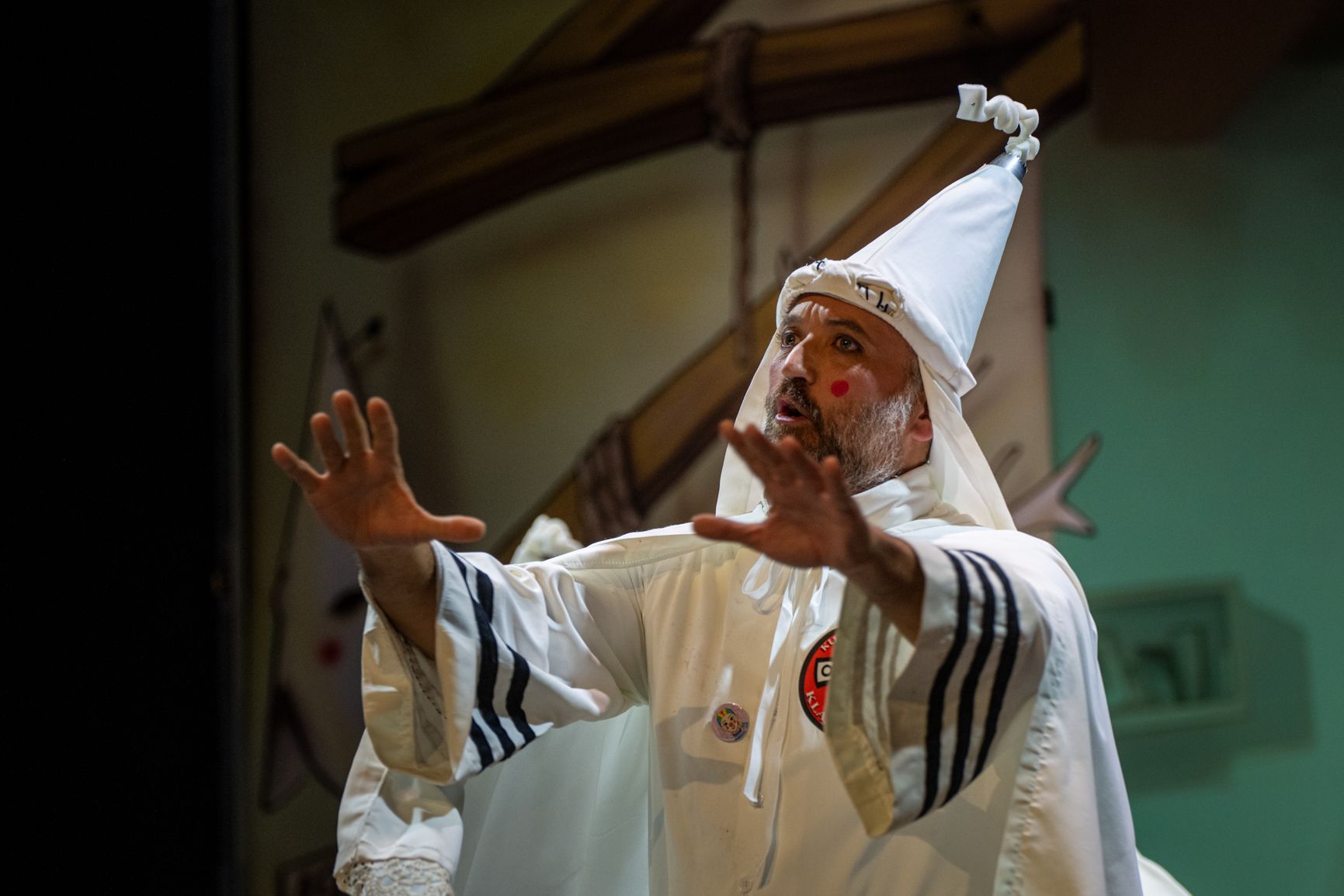 El cuarteto del Gago, que actúa en esta primera semifinal del COAC 2025.